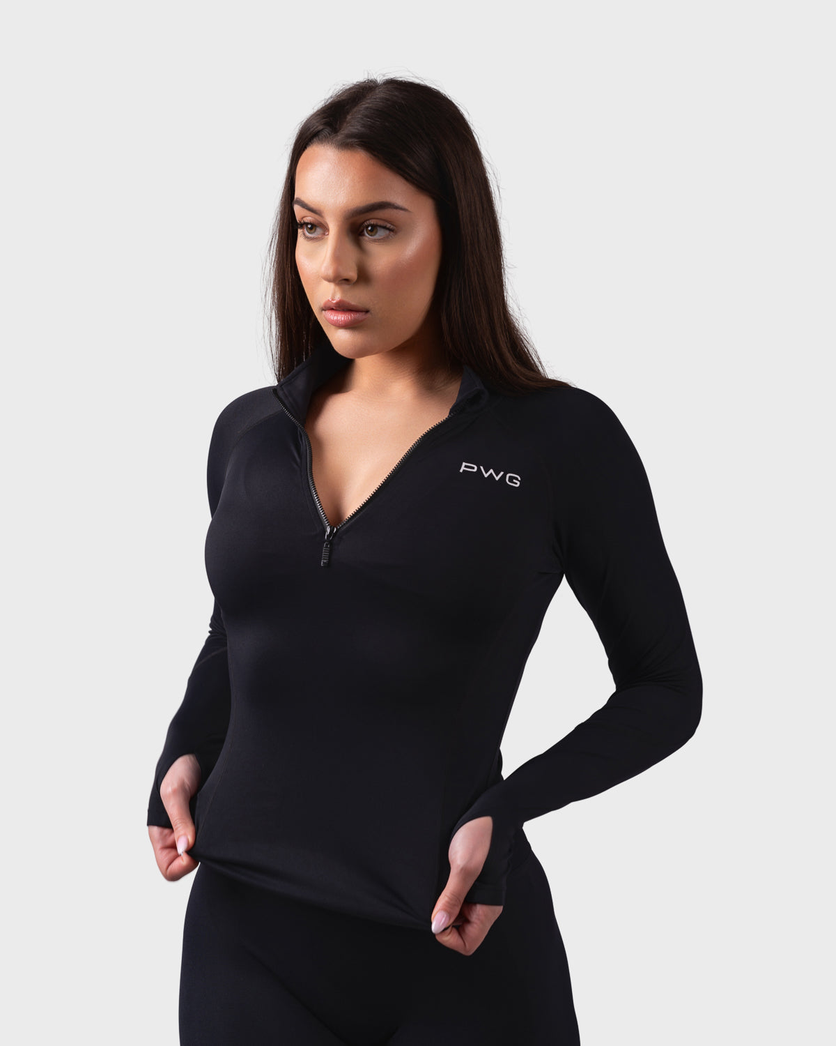 Evolve 1/4 Zip Pullover - Black