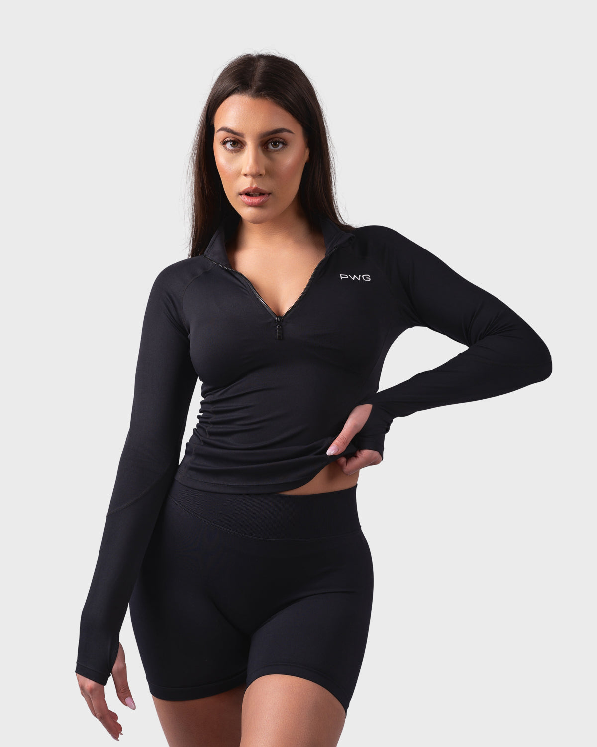 Evolve 1/4 Zip Pullover - Black