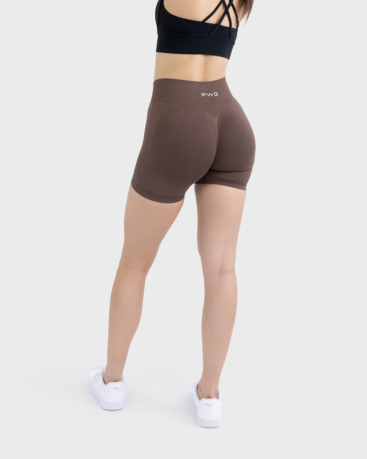 Form Sculpting Shorts - Espresso Walnut