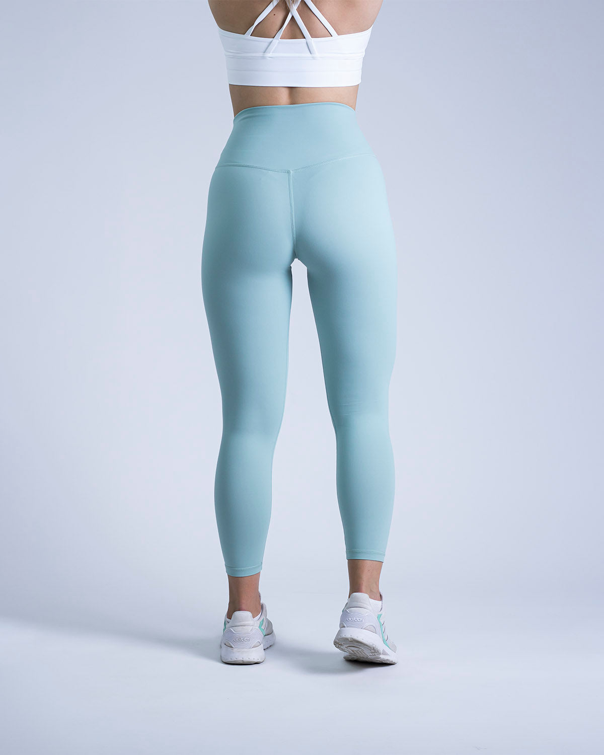 Sense High Waisted Leggings- Aqua