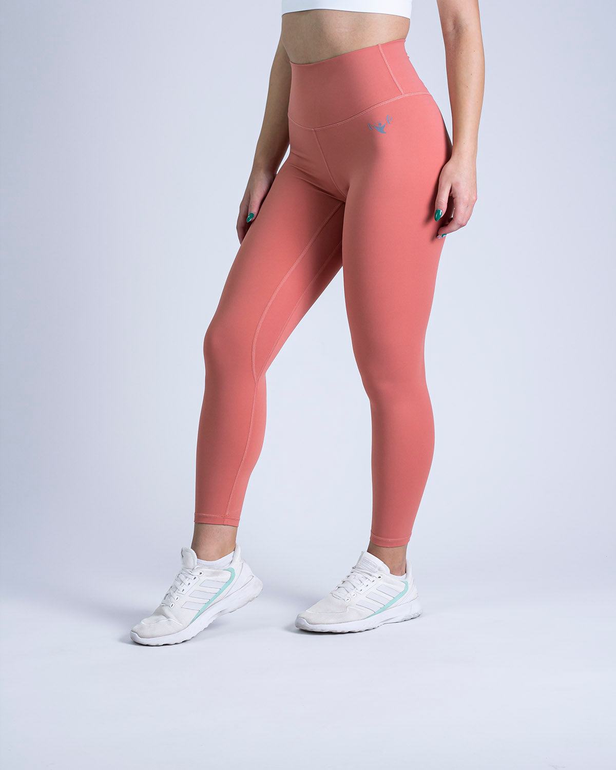 Sense High Waisted Leggings- Tangerine