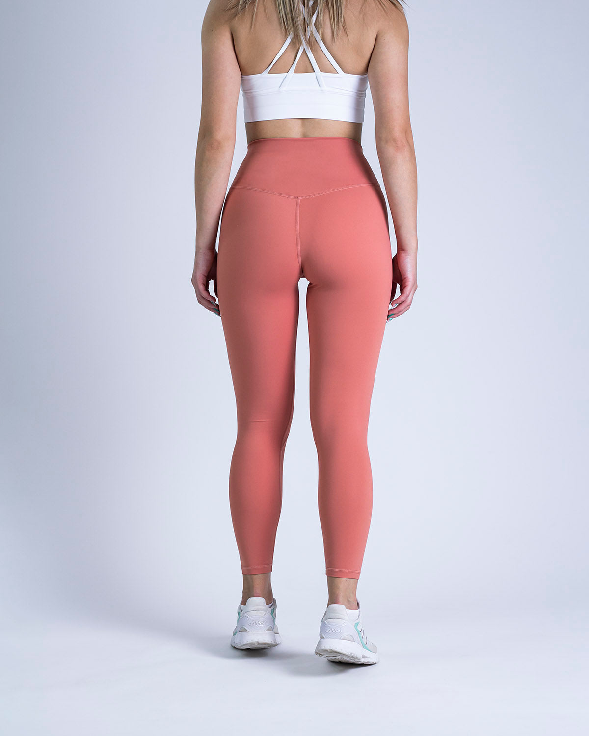 Sense High Waisted Leggings- Tangerine