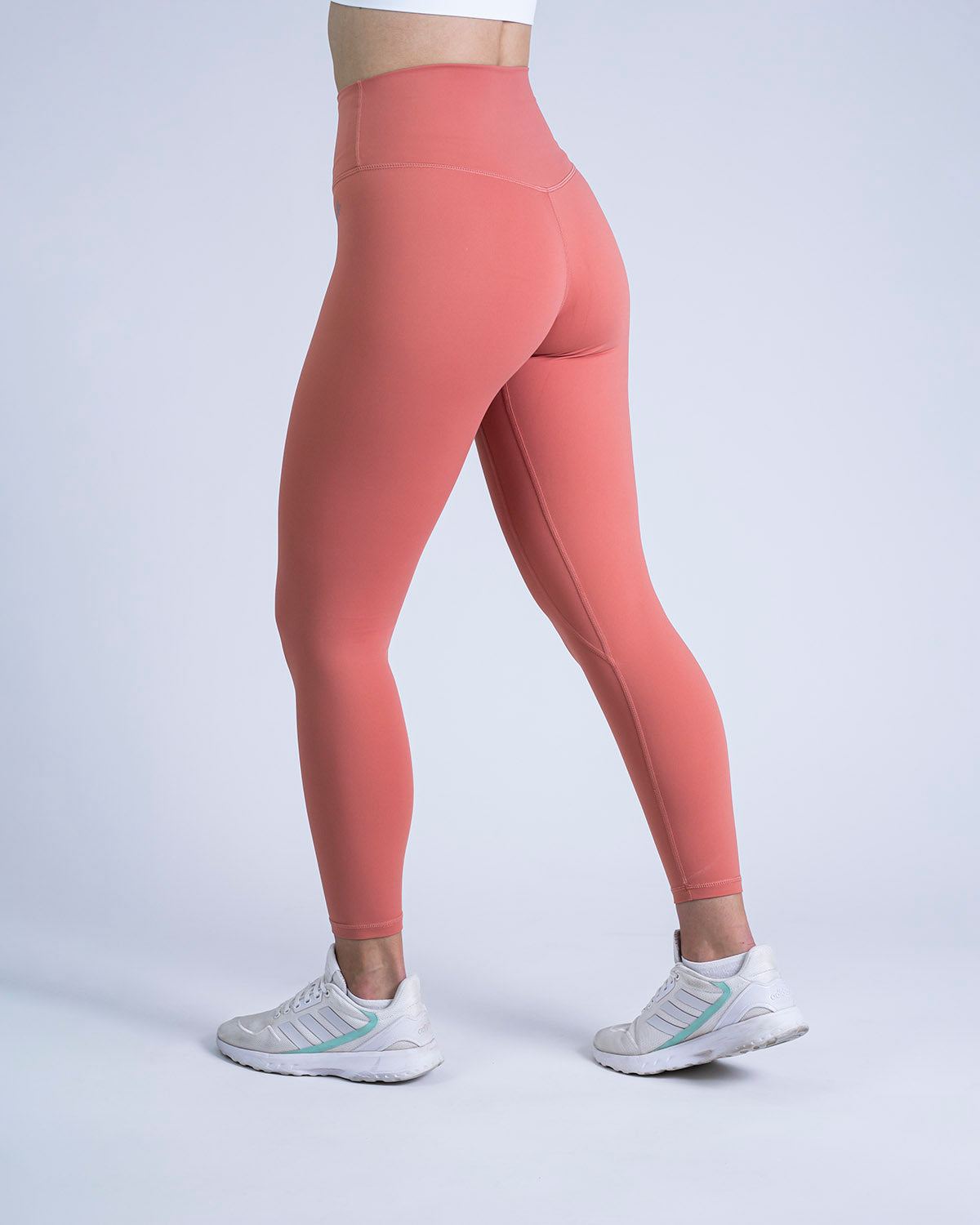 Sense High Waisted Leggings- Tangerine