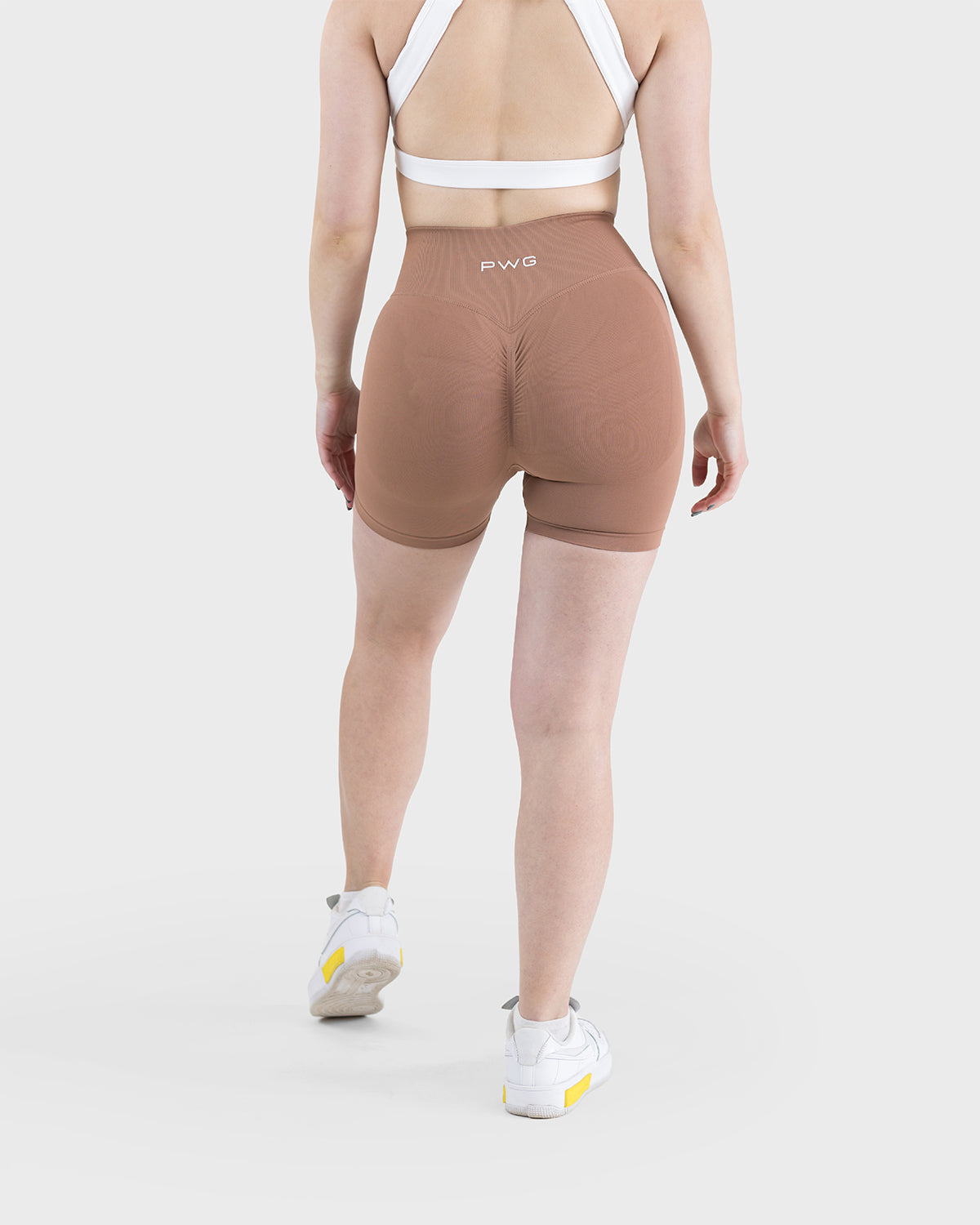 Form Sculpting Shorts - Maple Brown