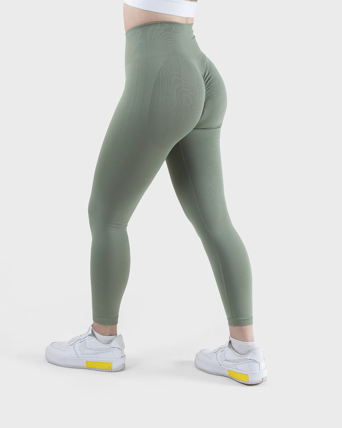 Arise High Waisted Leggings - Olive