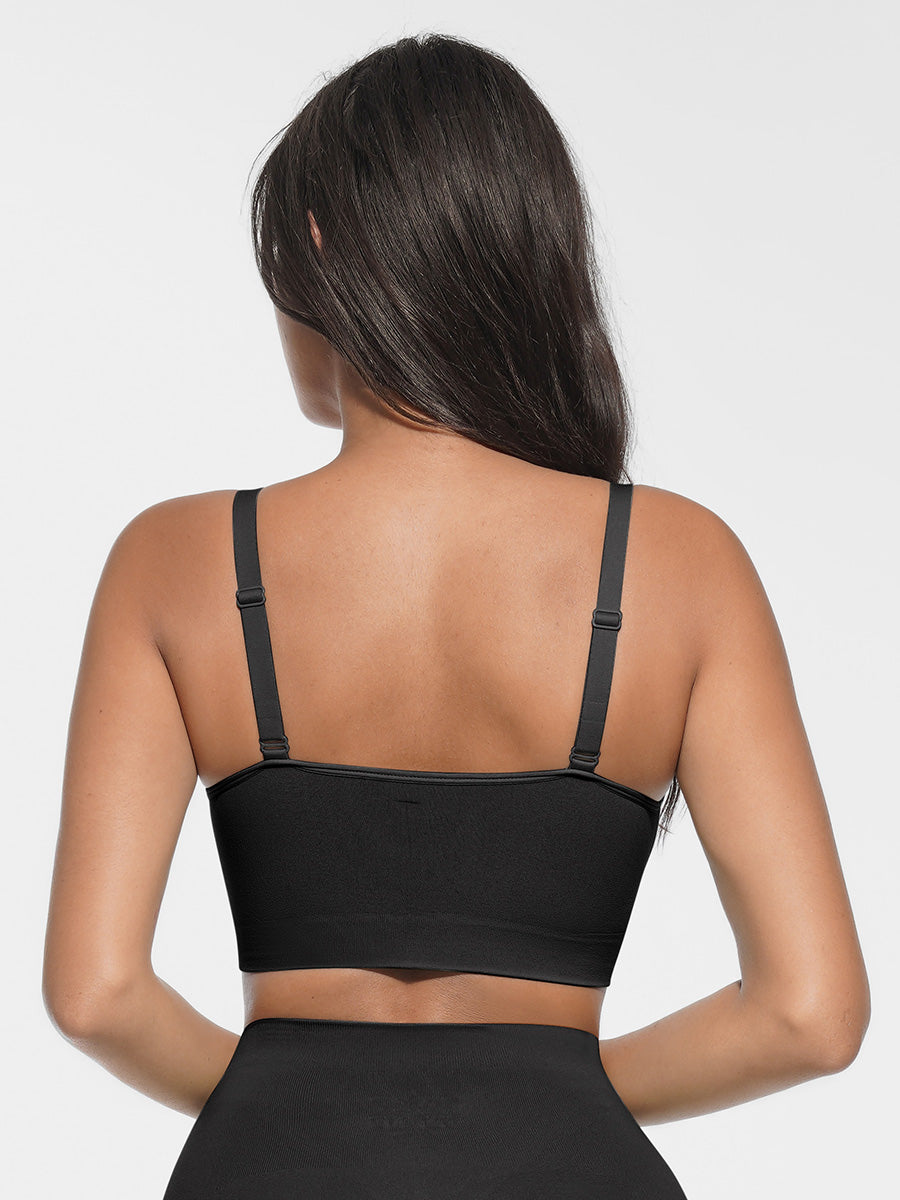 Comfort Lace Bra in black – back view