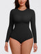 Essentials Classic Long Sleeve Bodysuit - Black
