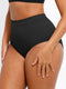 High Waisted Classic Shaping Panties - Black