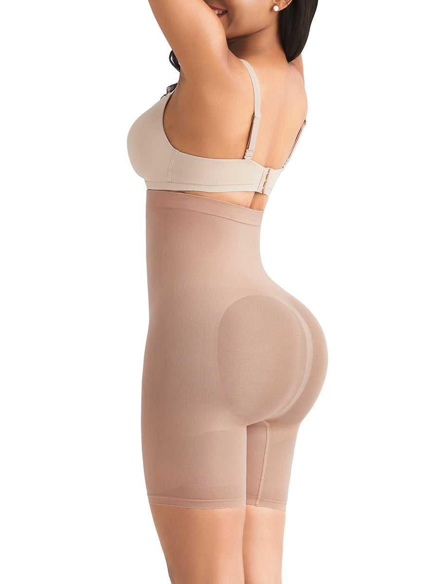 Ultimate Sculpt Shaping Shorts in nude – side view