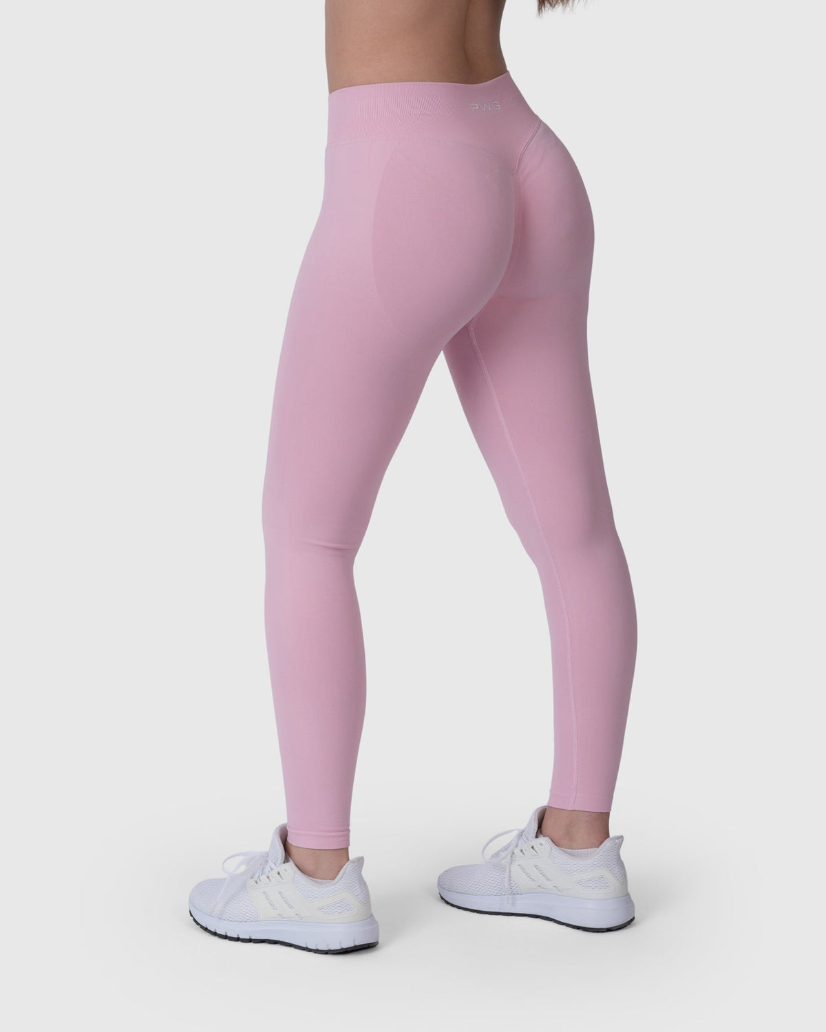 Form Sculpting Leggings in pink – back view