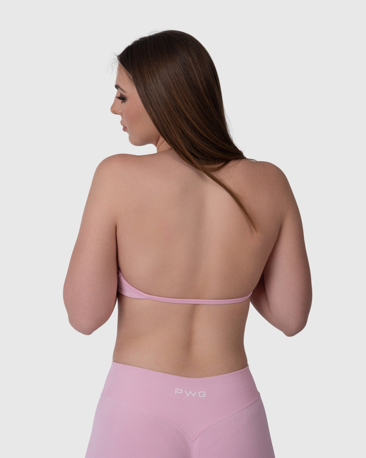 Form Backless Bra in pink – back view