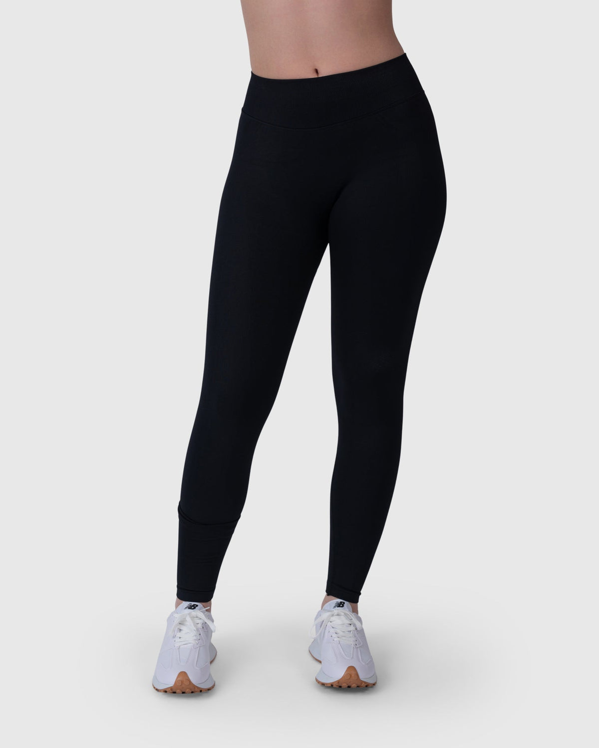 Shop Lily Form Sculpting Leggings in black, high-waisted sculpting leggings – front view
