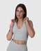 Form Halter Top - Light Grey