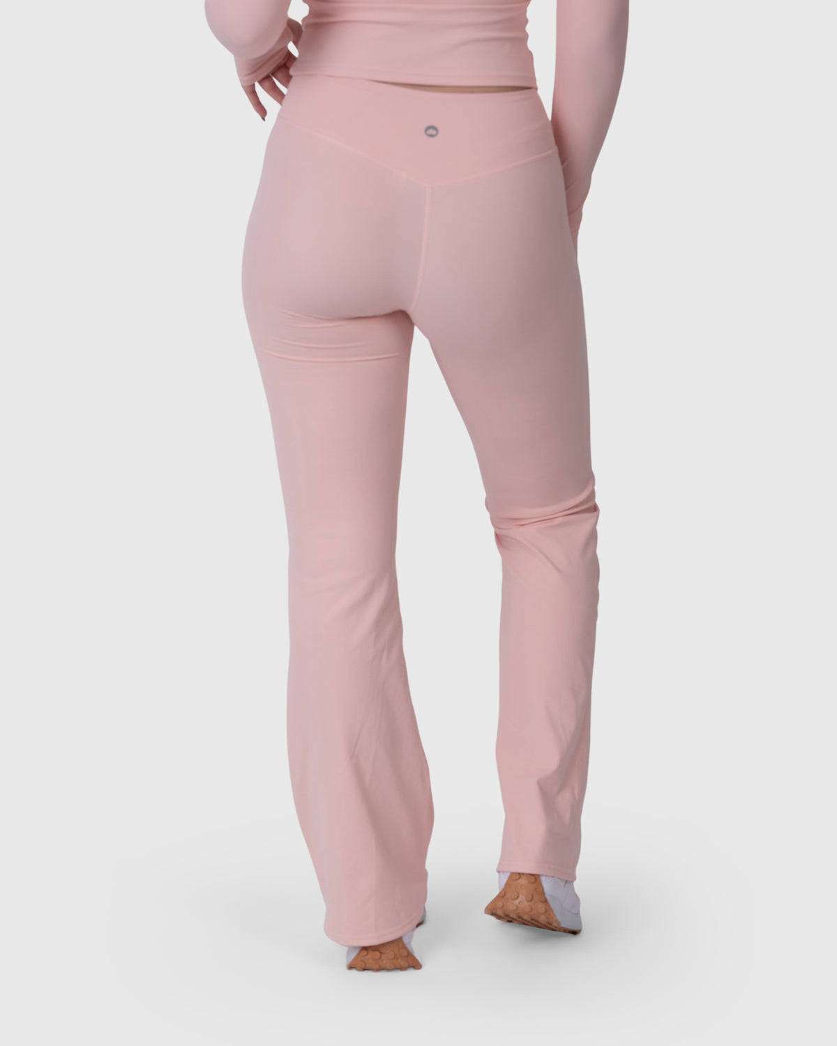 Align Soft Flared Leggings in rose – back view