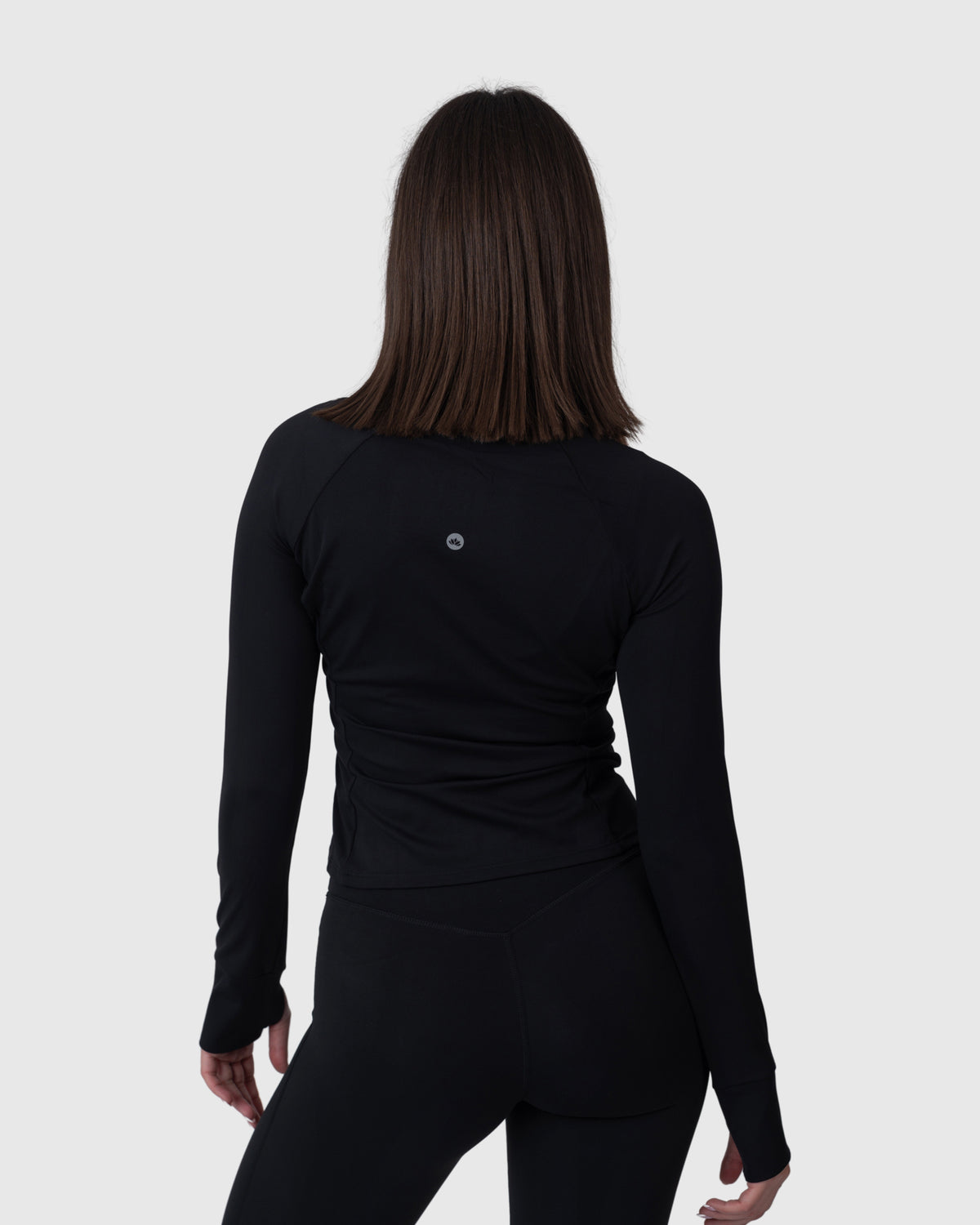 Align Soft Sculpt Jacket in black – back view
