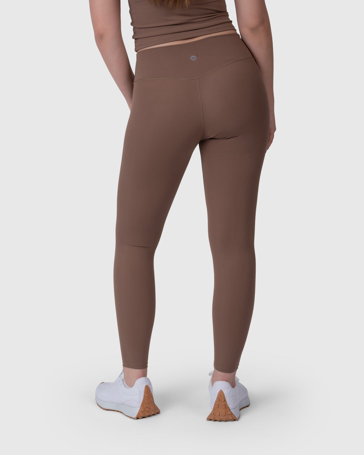 Align Soft High Waisted Leggings in caramel – back view