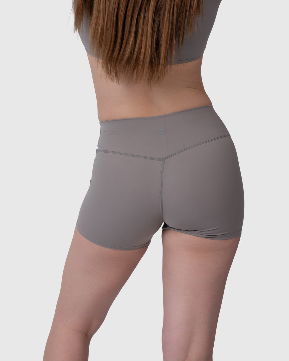 Align Soft Shorts in grey – back close-up