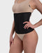 Women's Latex Hourglass Waist Trainer - Black