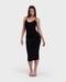 Ultimate Sculpt Midi Dress - Black