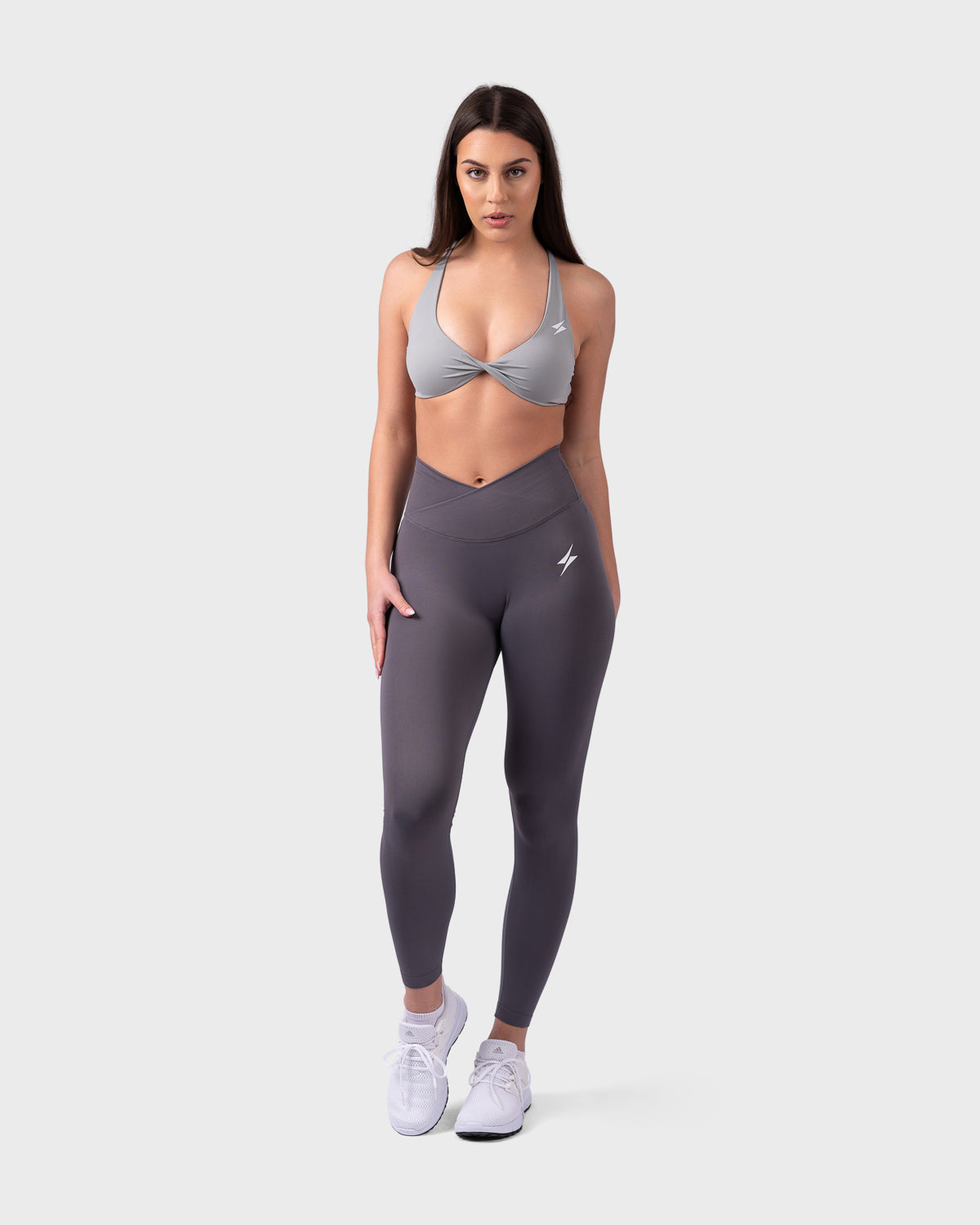 Evolve Backless Sports Bra - Grey