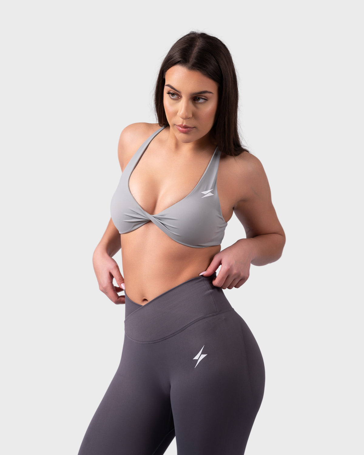 Evolve Backless Sports Bra - Grey