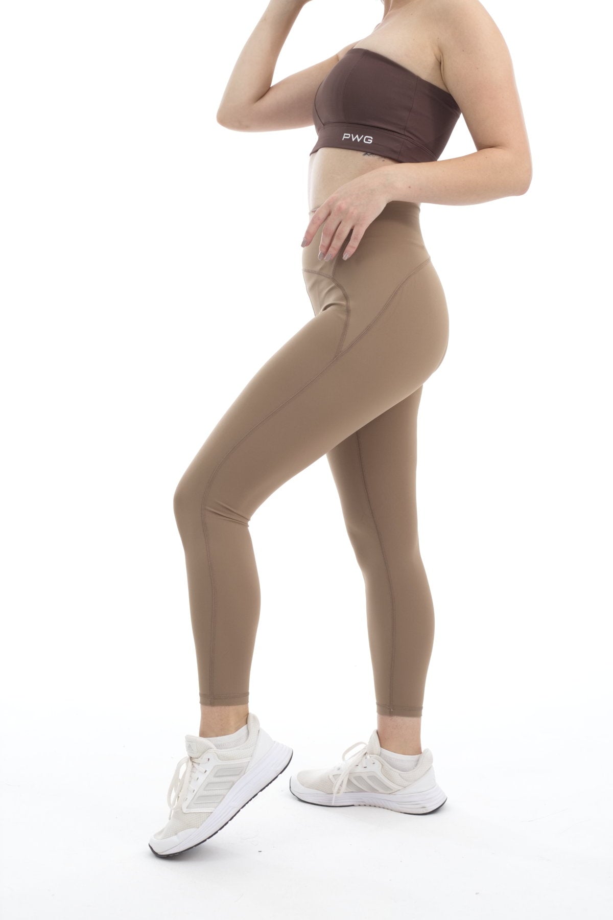 Sense Lux High Waisted Leggings - Mocha